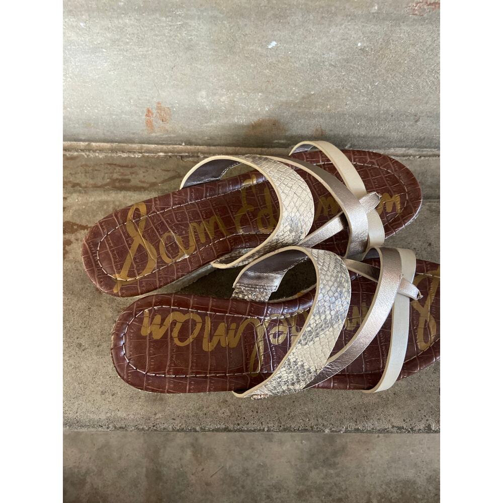 Sam Edelman Raleigh strappy wedge espadrille sandal - Picture 7 of 9